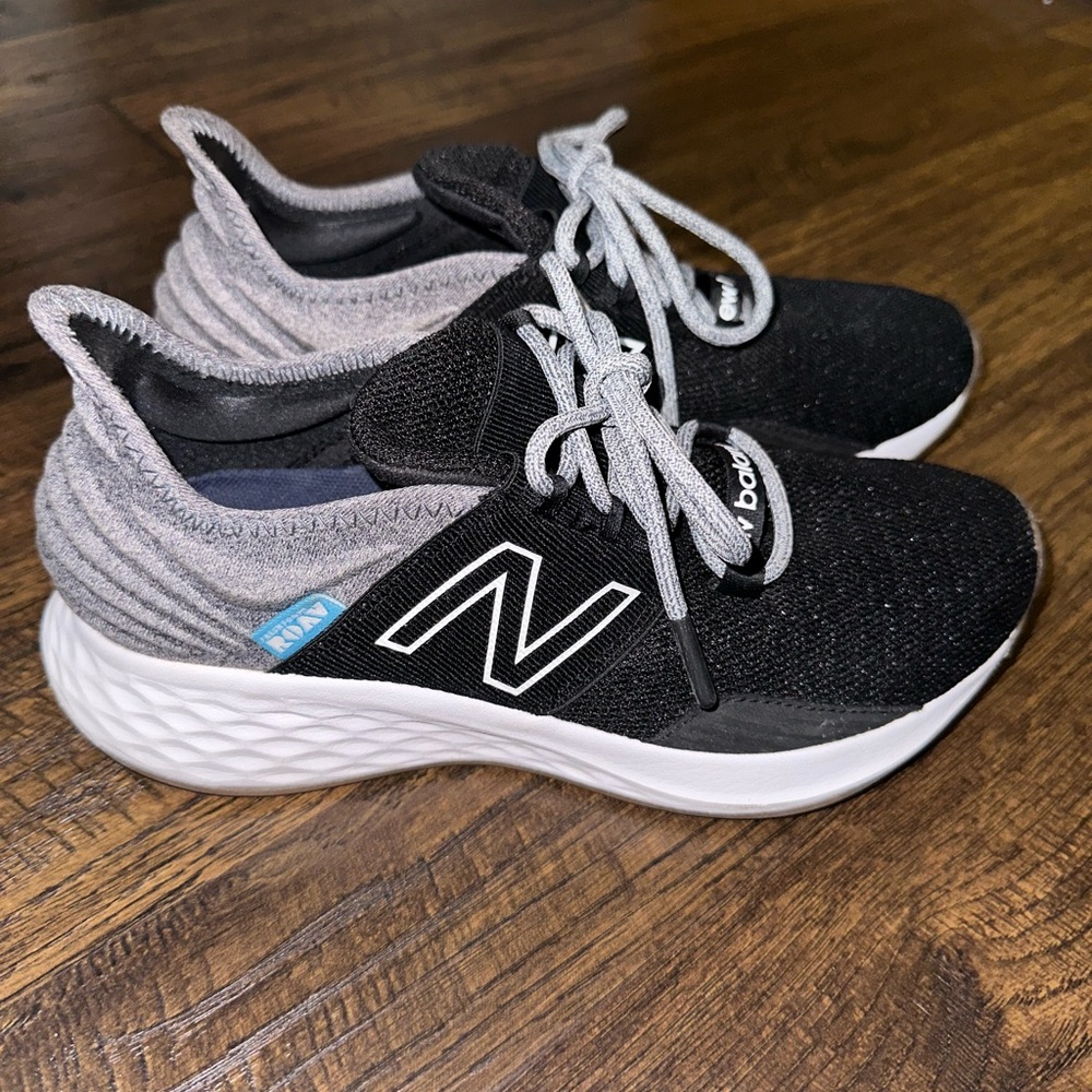 New Balance Black and Gray ROAV Sneakers